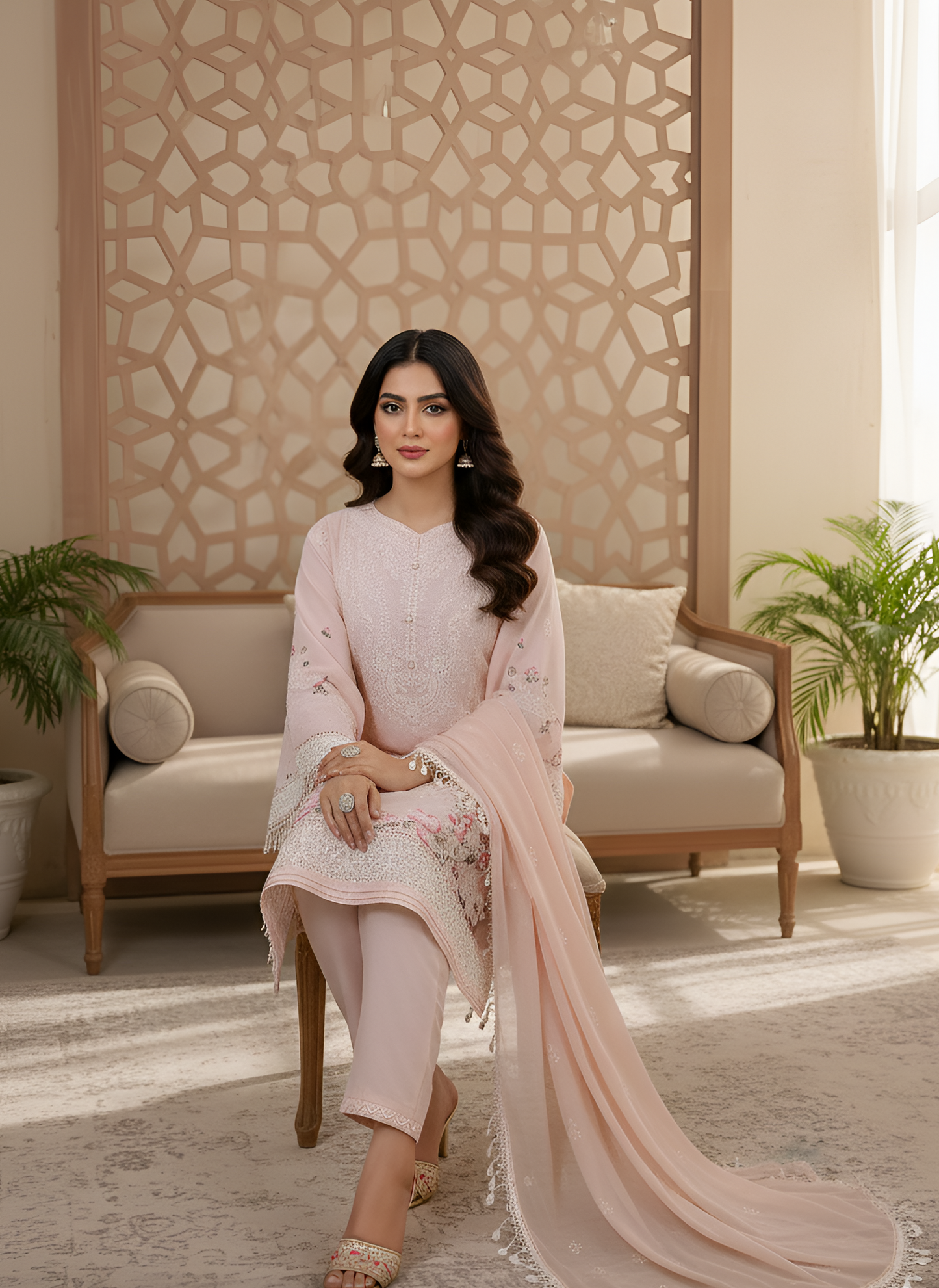 BLOOMIQUE CLASSICAL KURTA SET MMG-1129