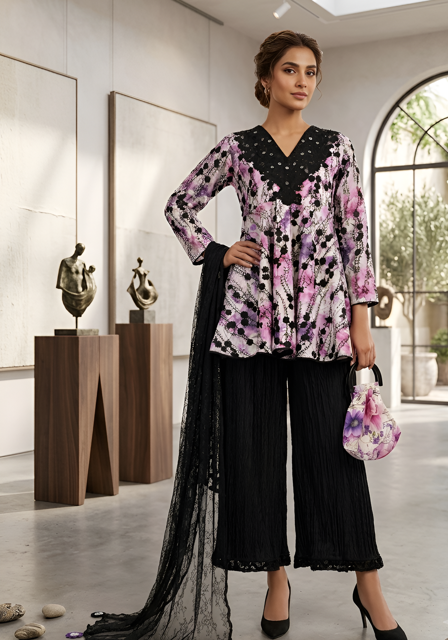 ROSHNI FROCK SET MMG-1298