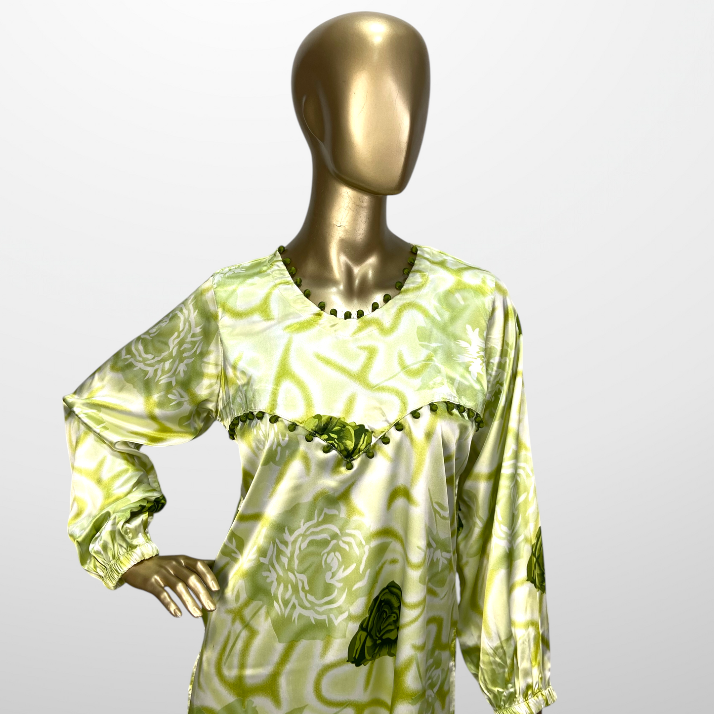 Luxurious 2-Piece Silk Ensemble MMG-D-08