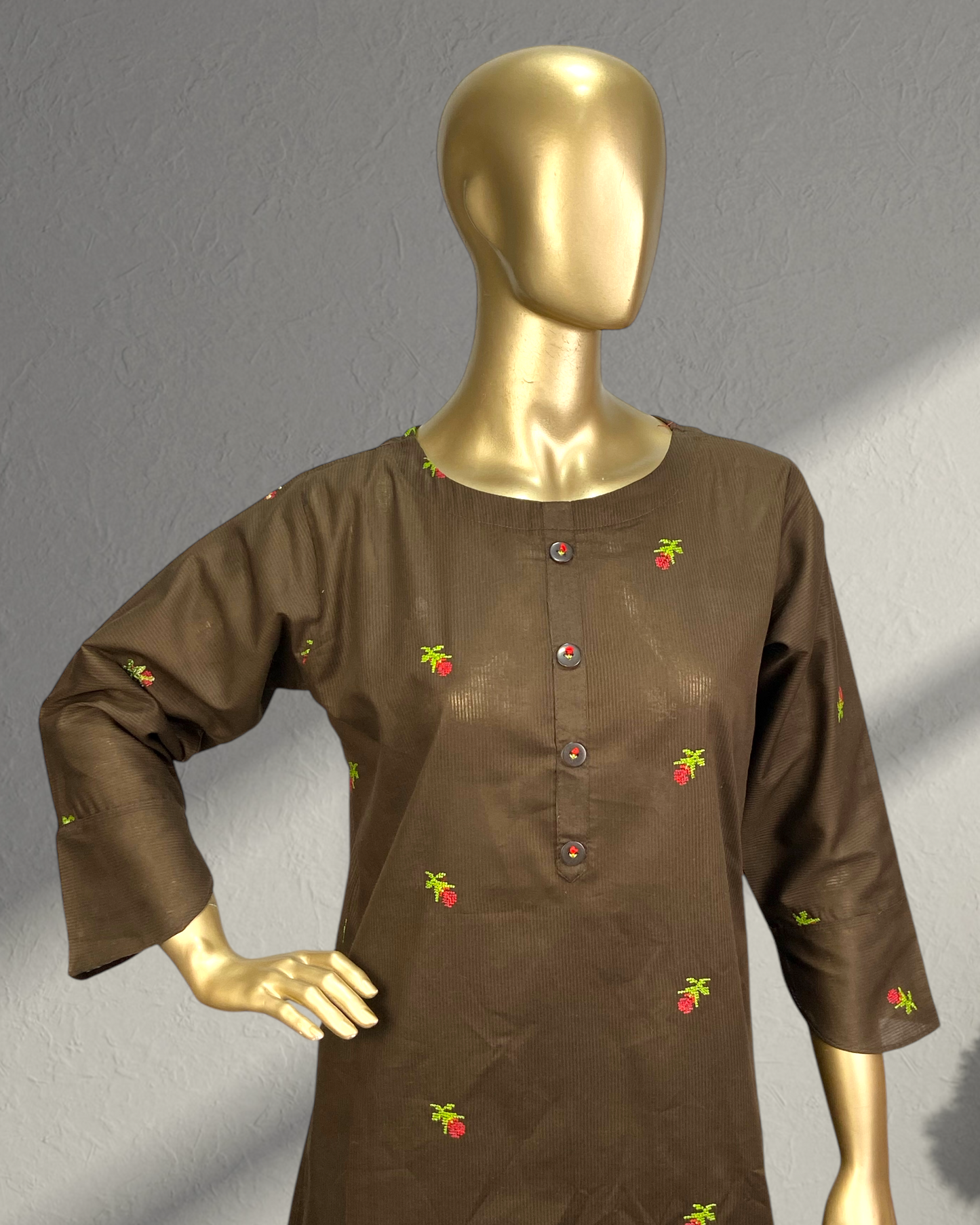 Elegant Lining Cotton 2-Piece Suit MMG-D-121