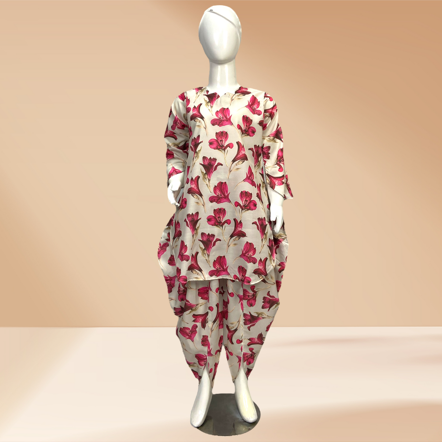 kids collection: 2 piece printed swiss lawn MMG-D-125