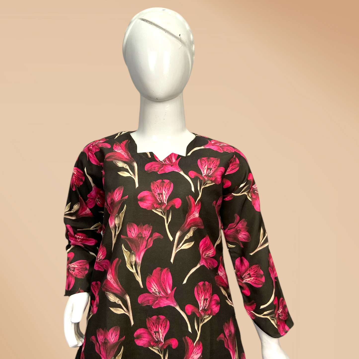 kids collection: 2 piece printed swiss lawn MMG-D-125