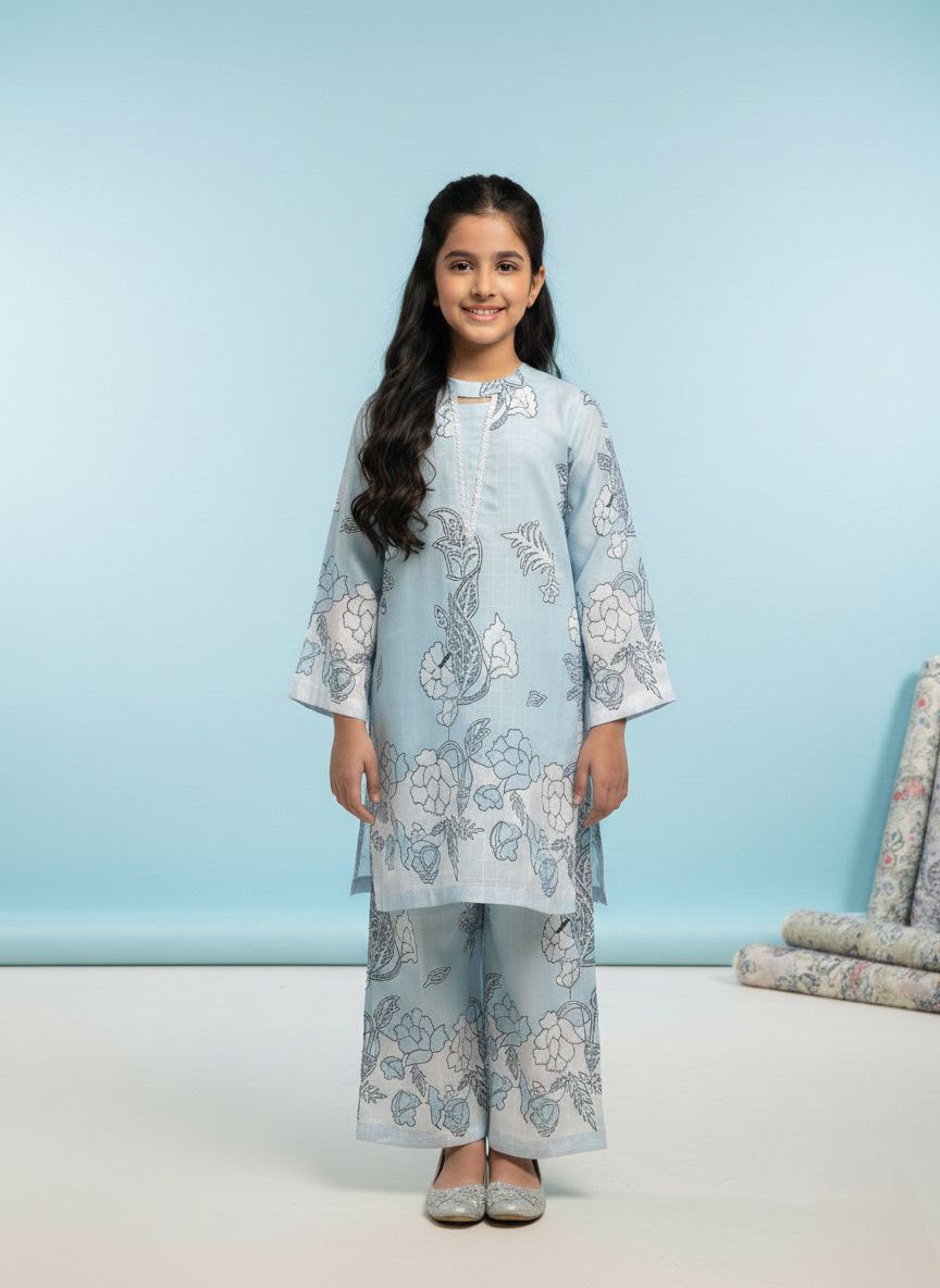 LITTLE PRINCE DIGITAL PRINTED KURTA SET