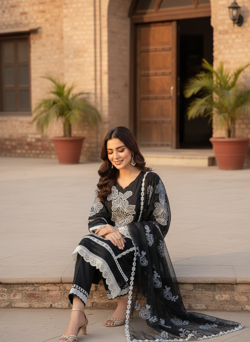 QURESHIA ELEGANCE KURTA SET