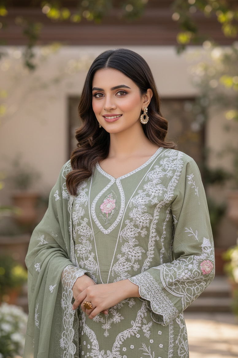 ANIKA COTTON KURTA SET MMG-1195