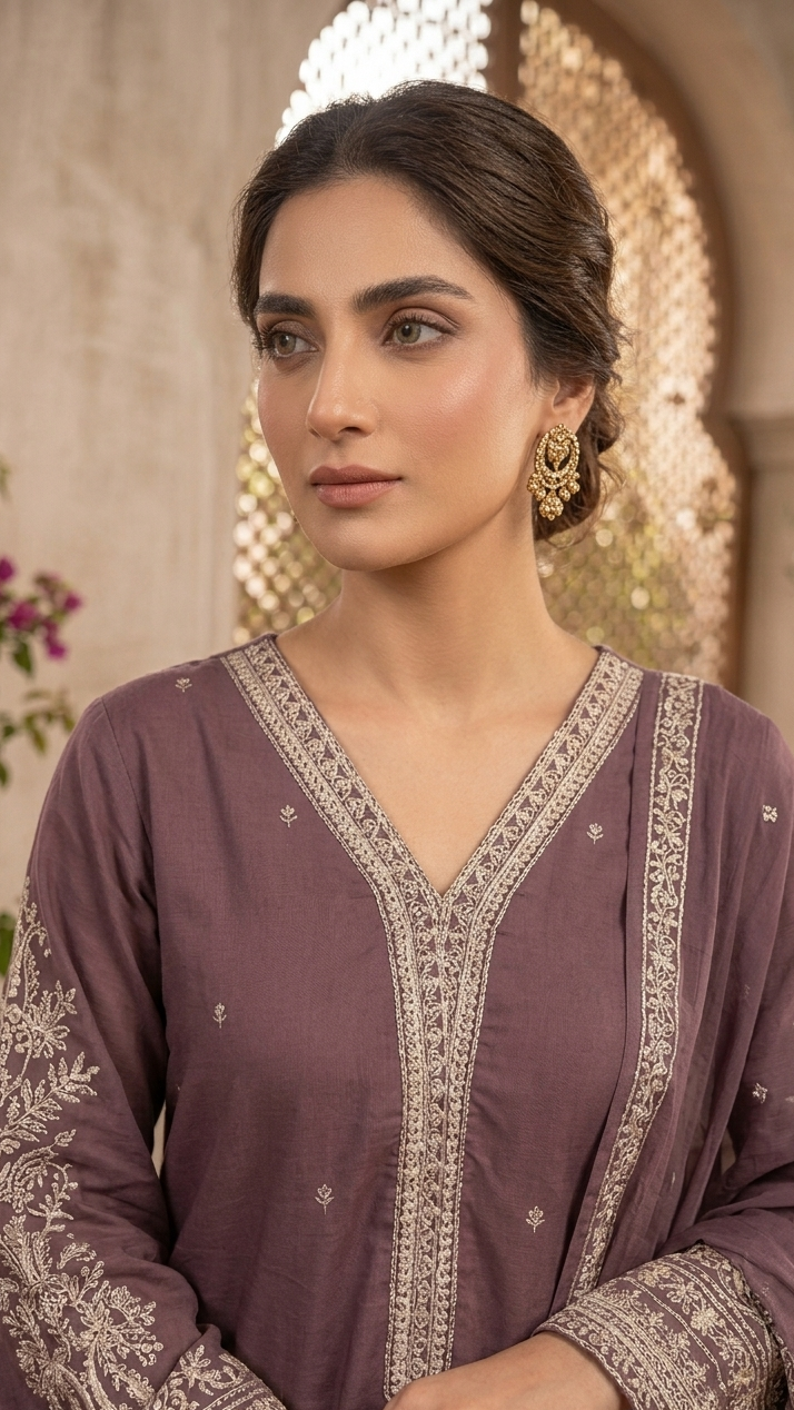 ZARQOON ELEGANCE COTTON SET MMG-1247