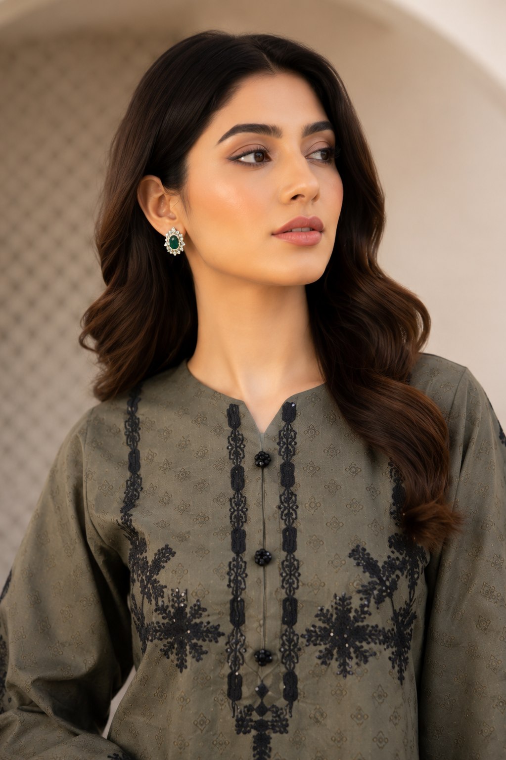 LUXURY ETHNIC COTTON KURTA SET MMG-1312