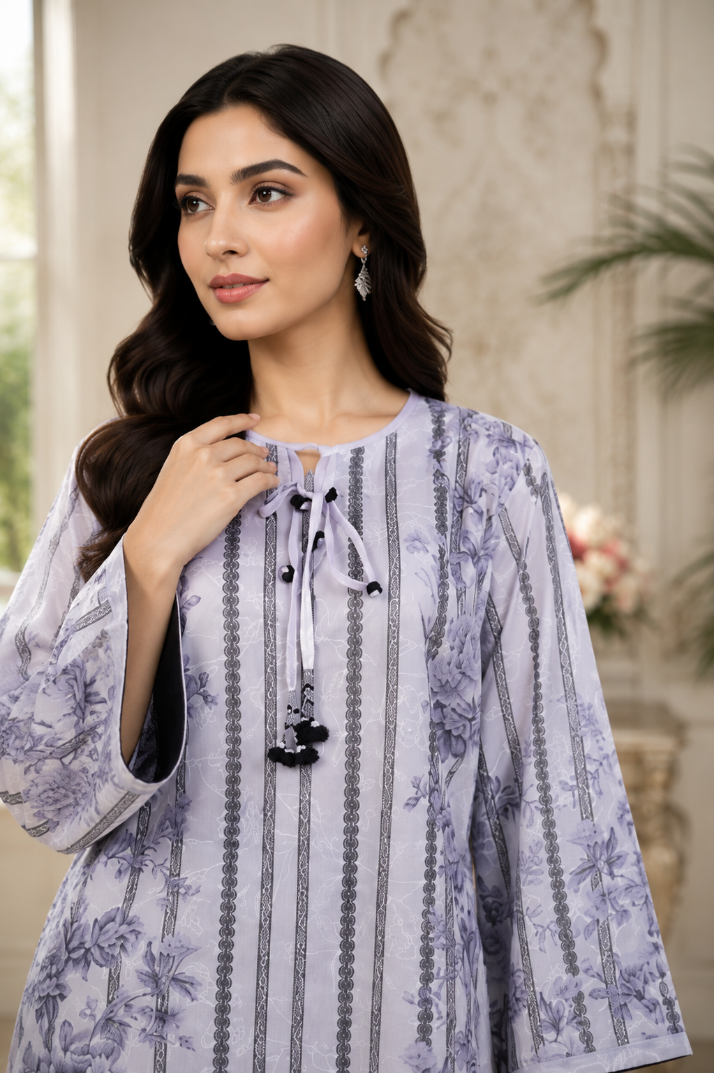 CHIC CHIKANKARI LAWN SUIT