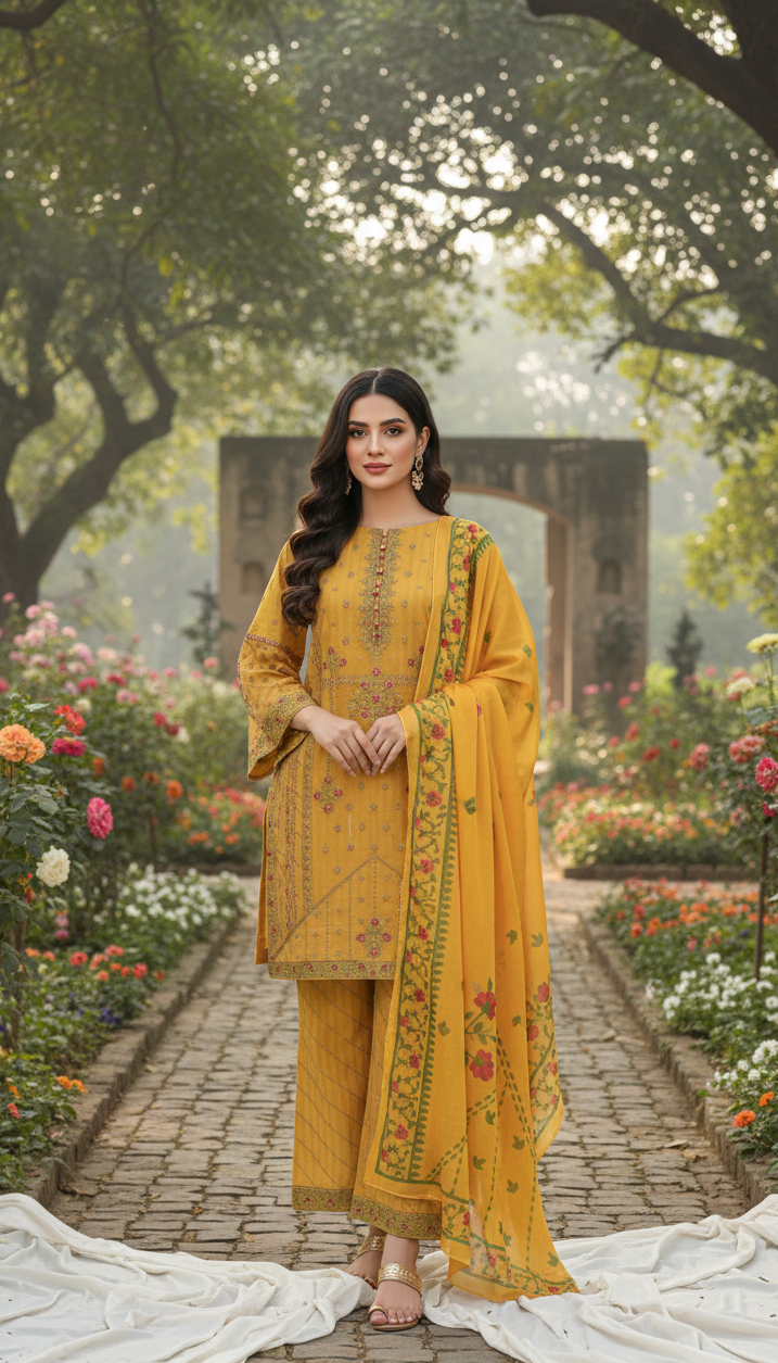 GULSHAN HANDWORK ENSEMBLE MMG-828