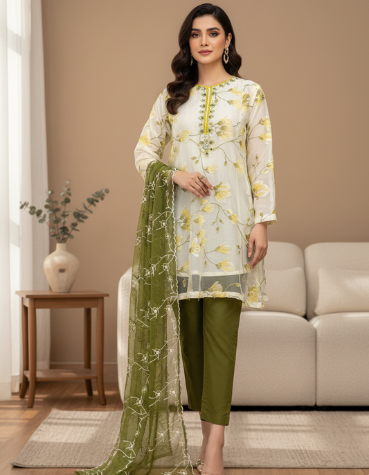 PRINTED TISSUE BLOOM EMB SET MMG GG-730