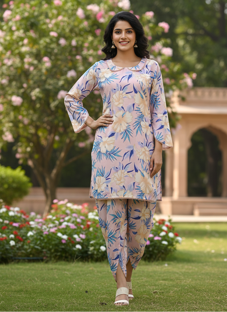 SUHANA AURA DIGITAL PRINTED KURTA SET MMG-D 176