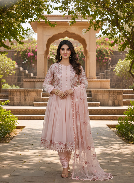 SITARA GLOW KALI FROCK MMG-1131