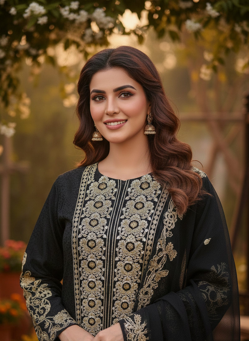 ANOKHI DAMAN PATCHWORK KURTA SET MMG-1125