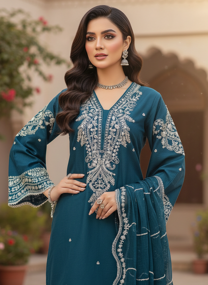 KASHVI COUTURE COTTON KURTA SET MMG-1194