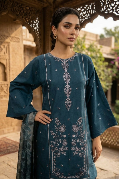 NOOREA GRACE PURE COTTON KURTA SET MMG-1237