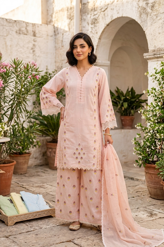 EUROPEAN COTTON KURTA SET MMG-1250