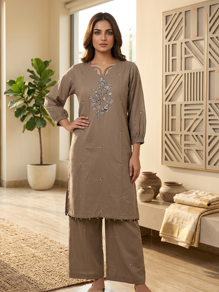 SOFT WEAR 2-PIECE KURTA SET MMG-1271