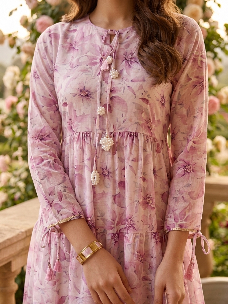 ROSETTE DIGITAL PRINTED MAXI MMG-10093