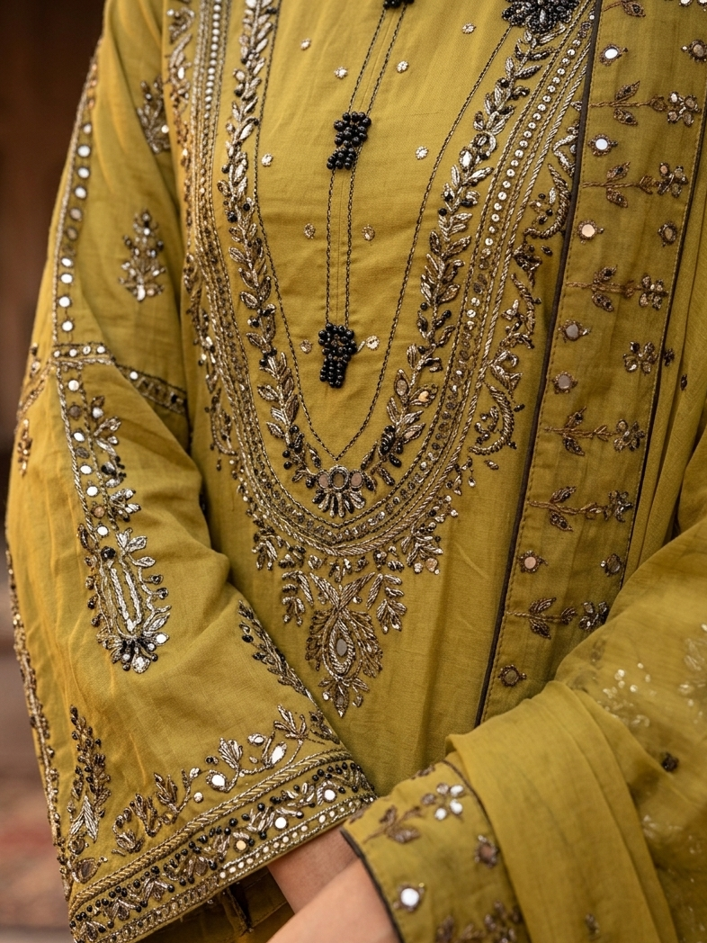 LUXE SITARA COTTON ENSEMBLE MMG-1327