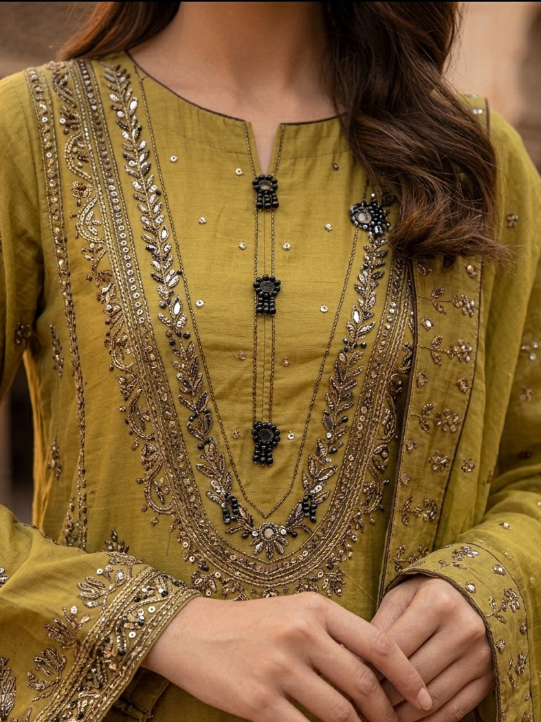 LUXE SITARA COTTON ENSEMBLE MMG-1327