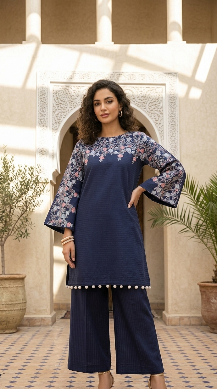 NOBLE TRADITION 2-PIECE KURTA SET MMG-1121