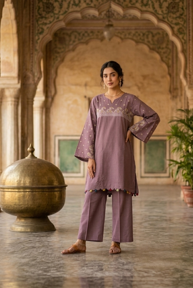 CLASSIC MUSE 2-PIECE KURTA SET MMG-