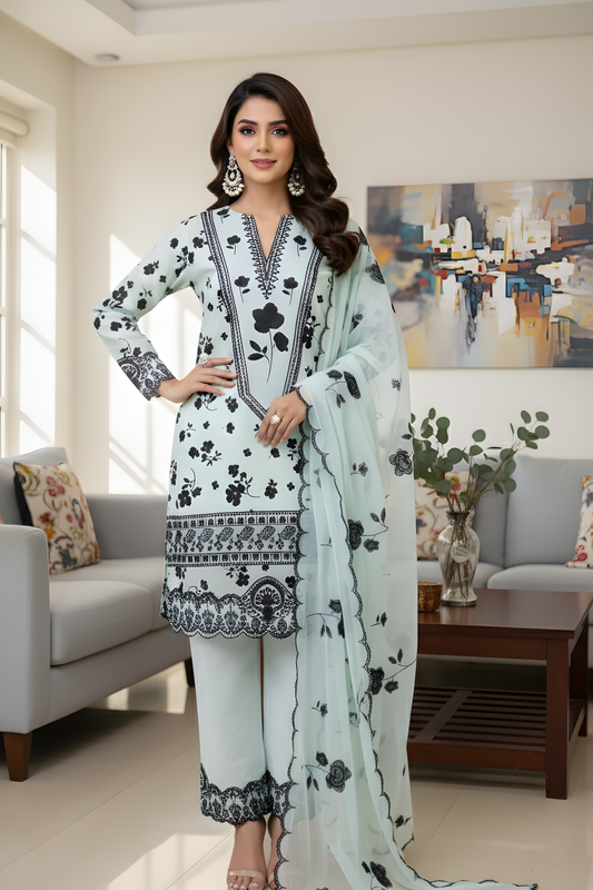 NET ROYALE KURTA SET MMG-1007