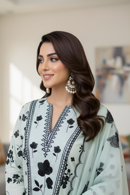 NET ROYALE KURTA SET MMG-1007