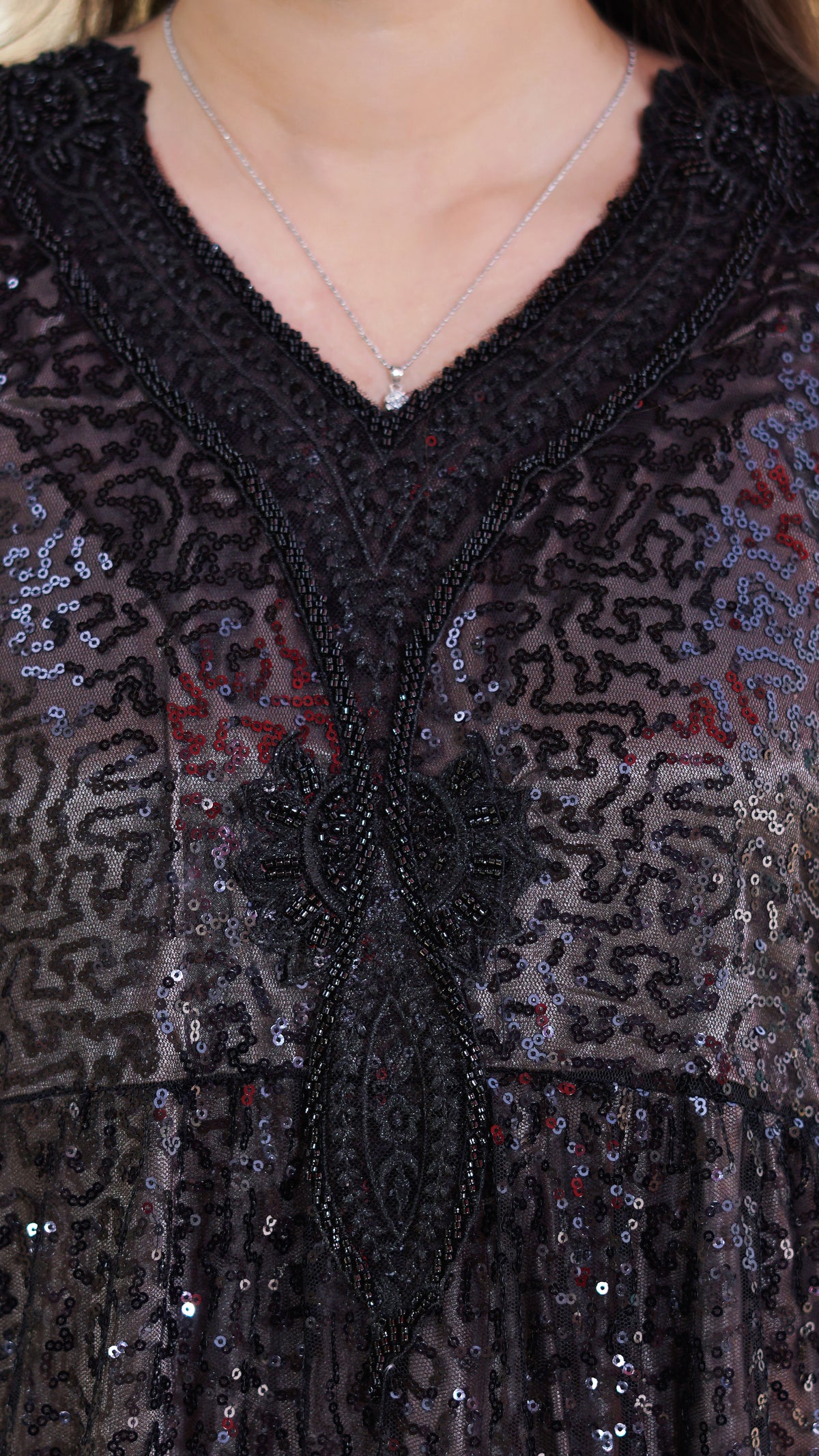 Sitara Royale Heavy Sequin Maxi | Luxury Party Wear Dress