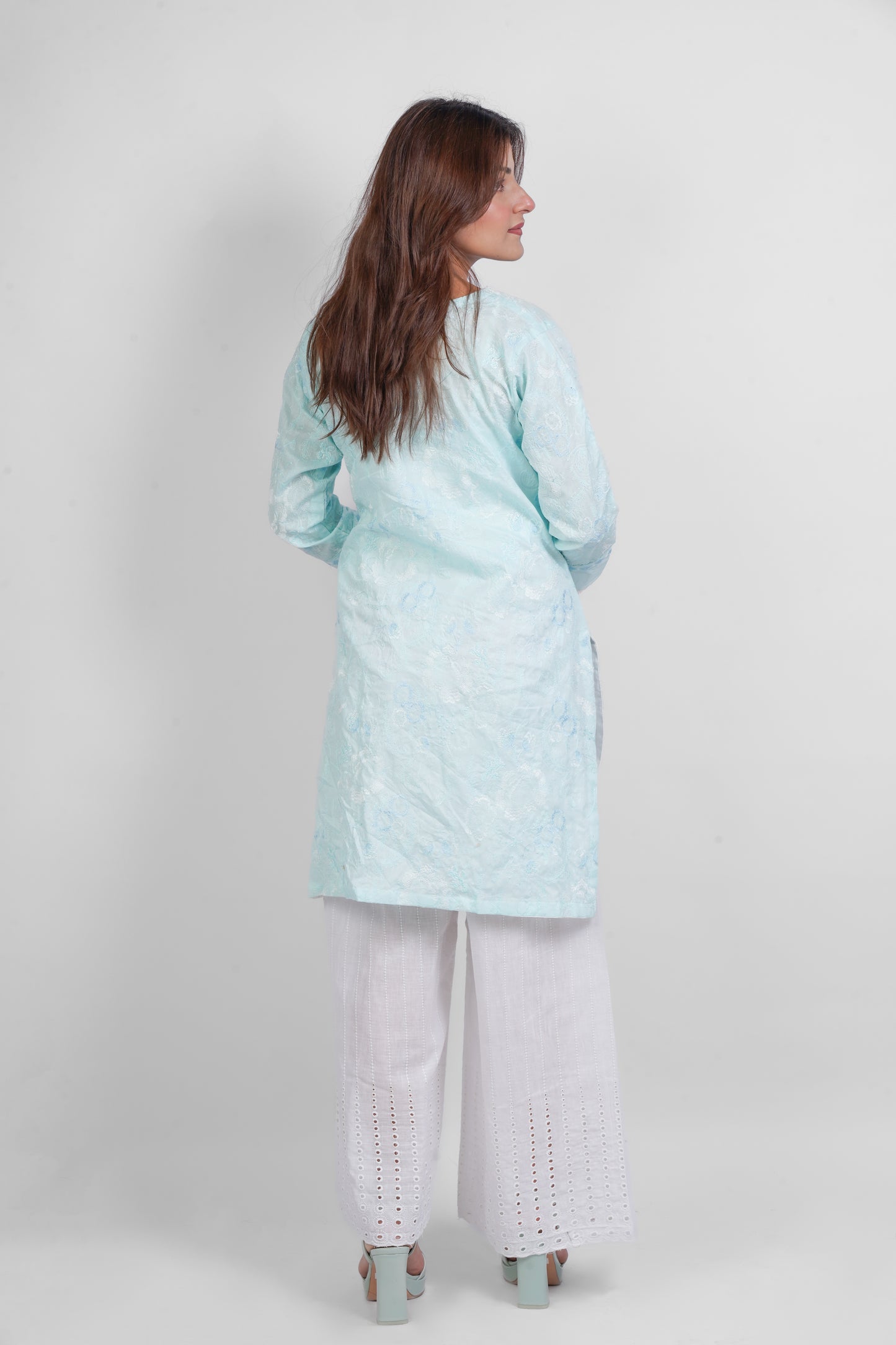 SUMMER DREAM |3-PIECE 100% COTTON EMBROIDERED SHIRT WITH TUSSELS|FLAPPER WITH CHICKEN KARI| DIGITAL PRINTED DUPATTA  MMG-901