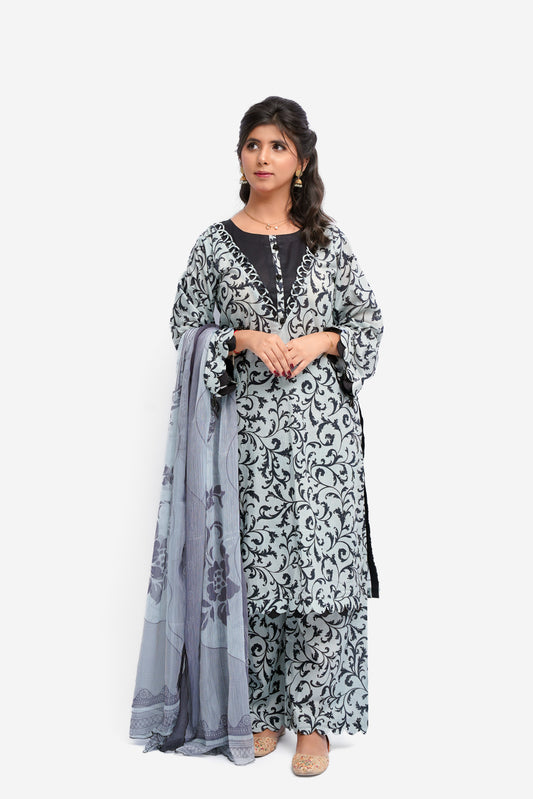 LILY LAWN SUIT MMG-03