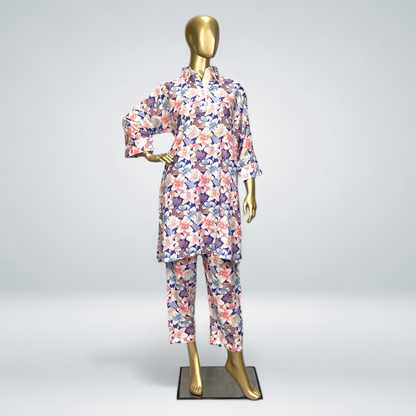 2-Piece Swiss Printed Lawn Suit .MMG-D-135