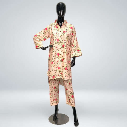 2-Piece Swiss Printed Lawn Suit.MMG-D-137