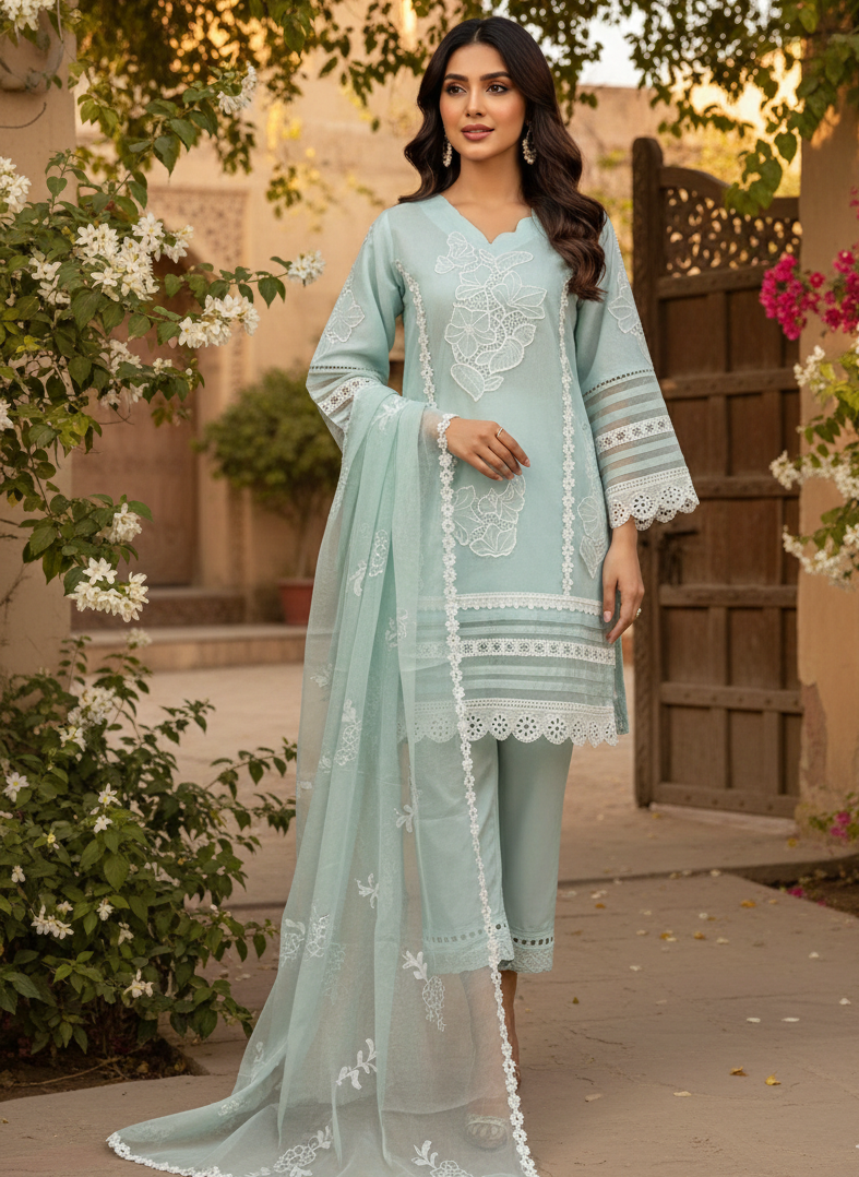 QURESHIA ELEGANCE KURTA SET