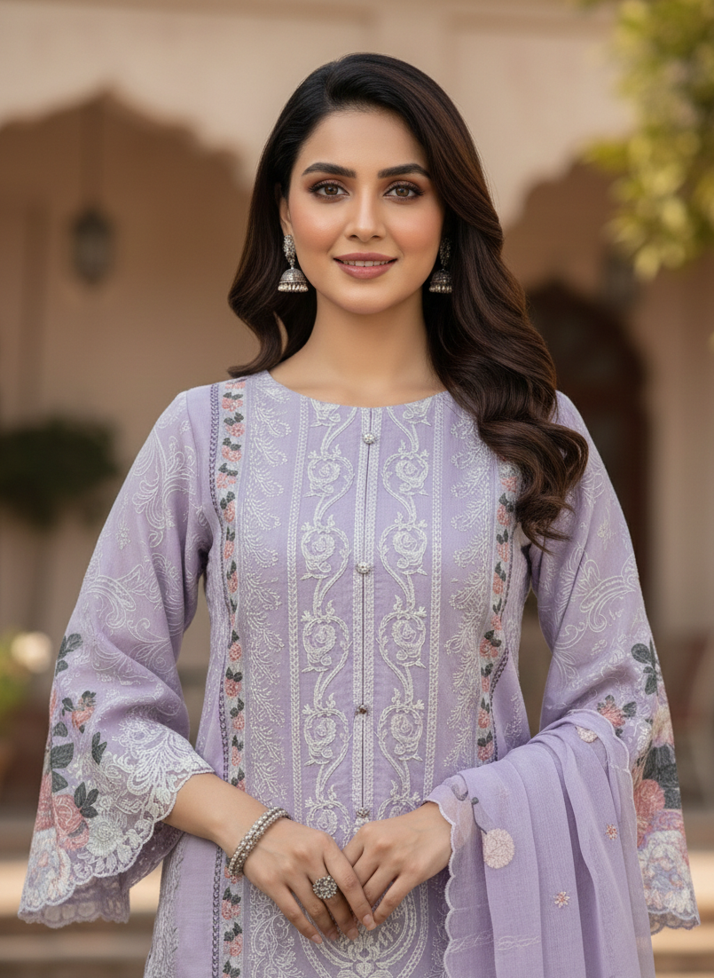 ELYSIAN THREAD KURTA SET MMG-1162