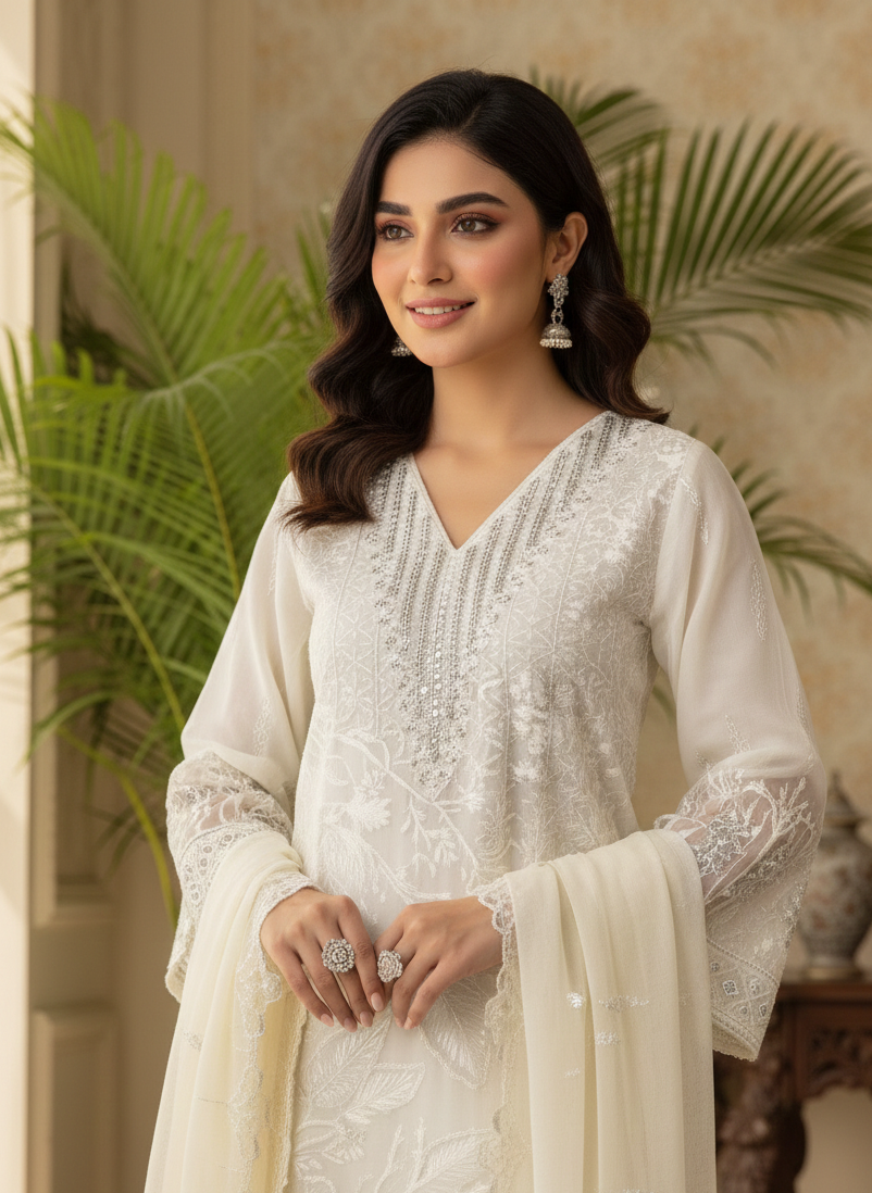 REHMA EMBELLISHED KURTA SET MMG-885
