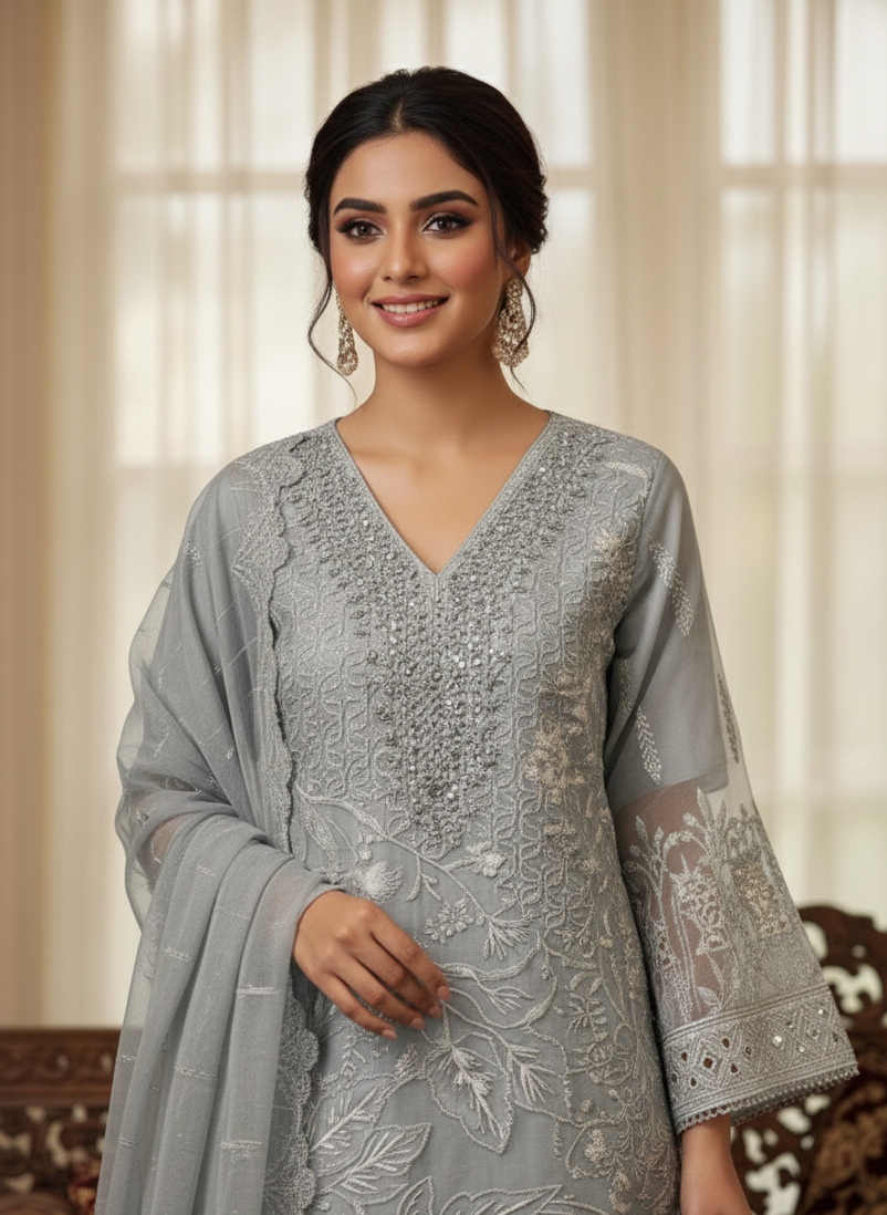 REHMA EMBELLISHED KURTA SET MMG-885