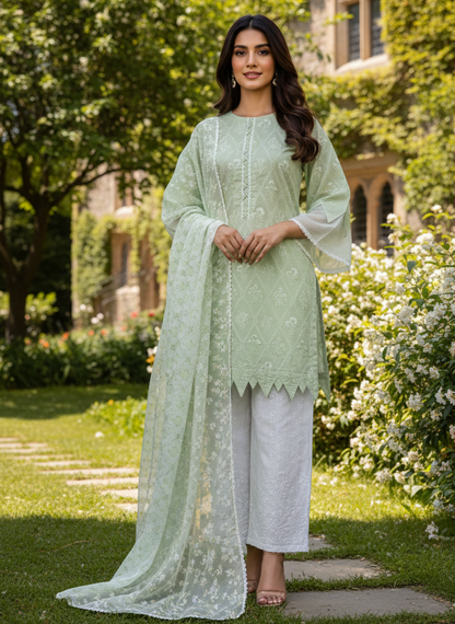 THREAD & CHARM COTTON KURTA SET MMG-1210