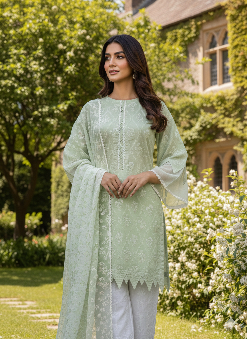 THREAD & CHARM COTTON KURTA SET MMG-1210