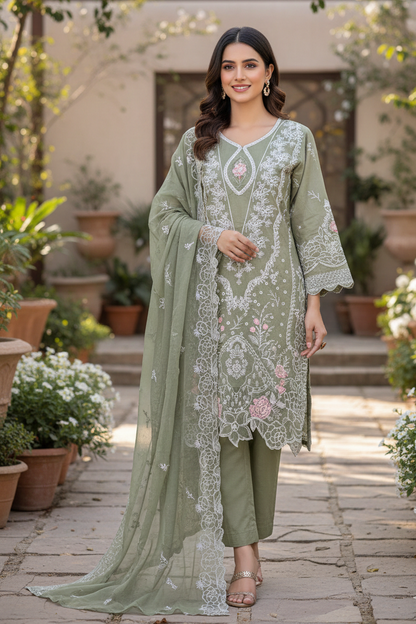 ANIKA COTTON KURTA SET MMG-1195