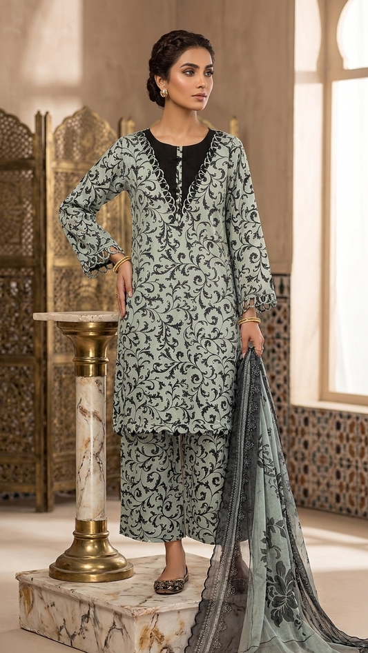 LILY LAWN SUIT MMG-03