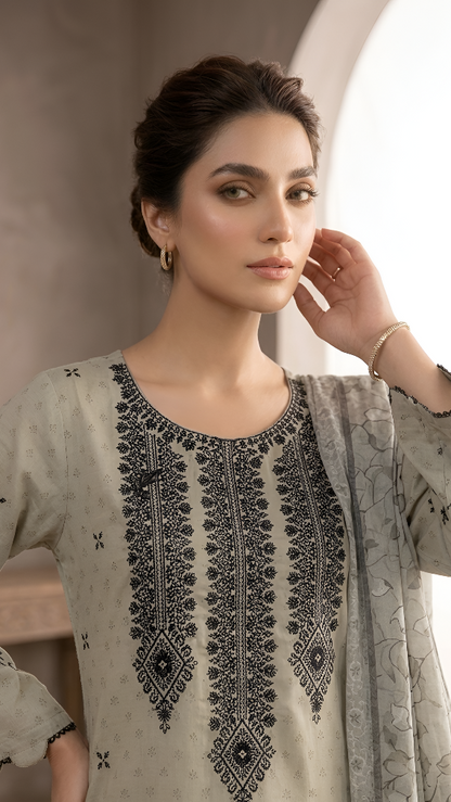 MAHVEEN CHARM 100% COTTON KURTA SET MMG-1256