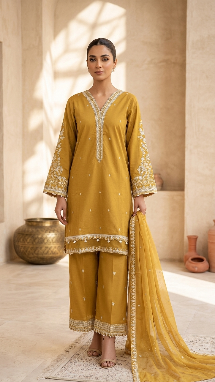 ZARQOON ELEGANCE COTTON SET MMG-1247