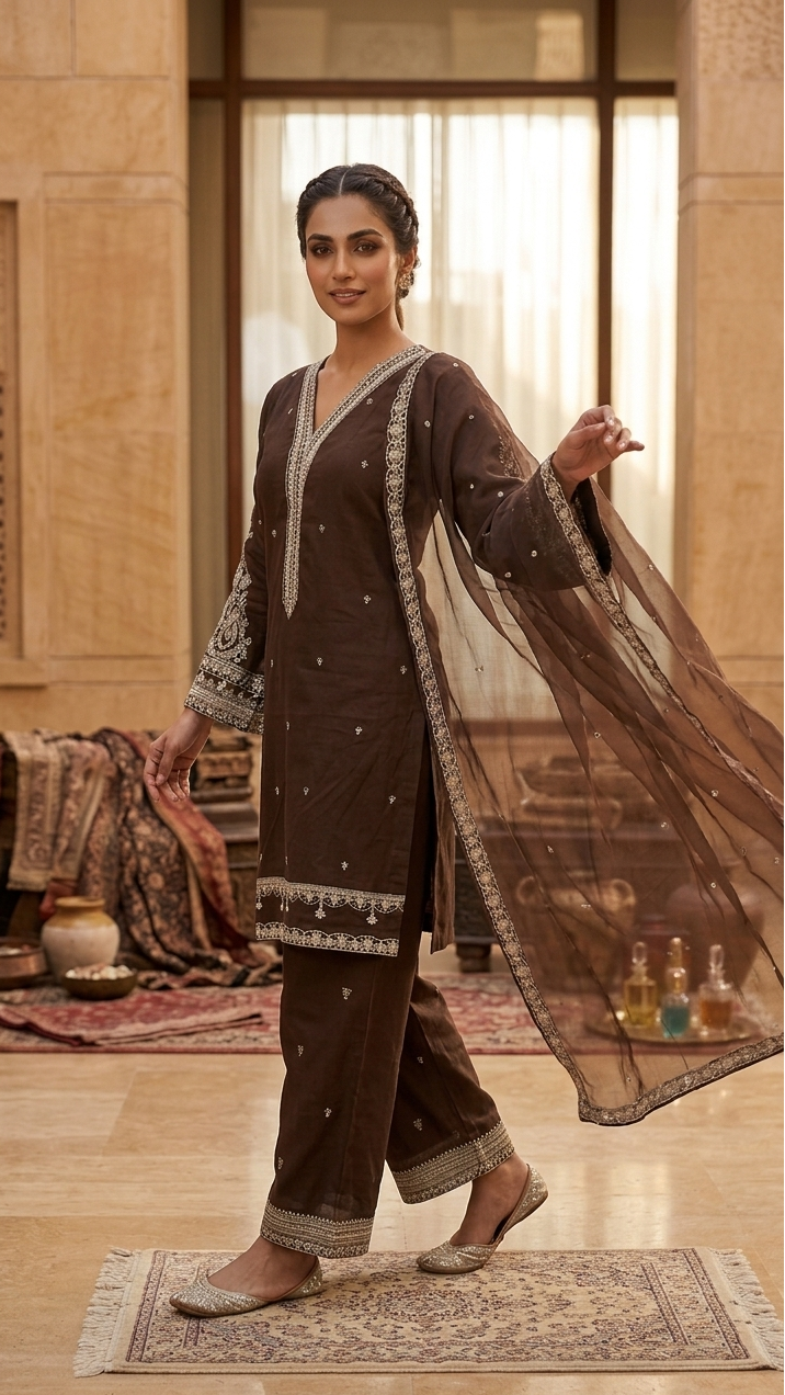ZARQOON ELEGANCE COTTON SET MMG-1247