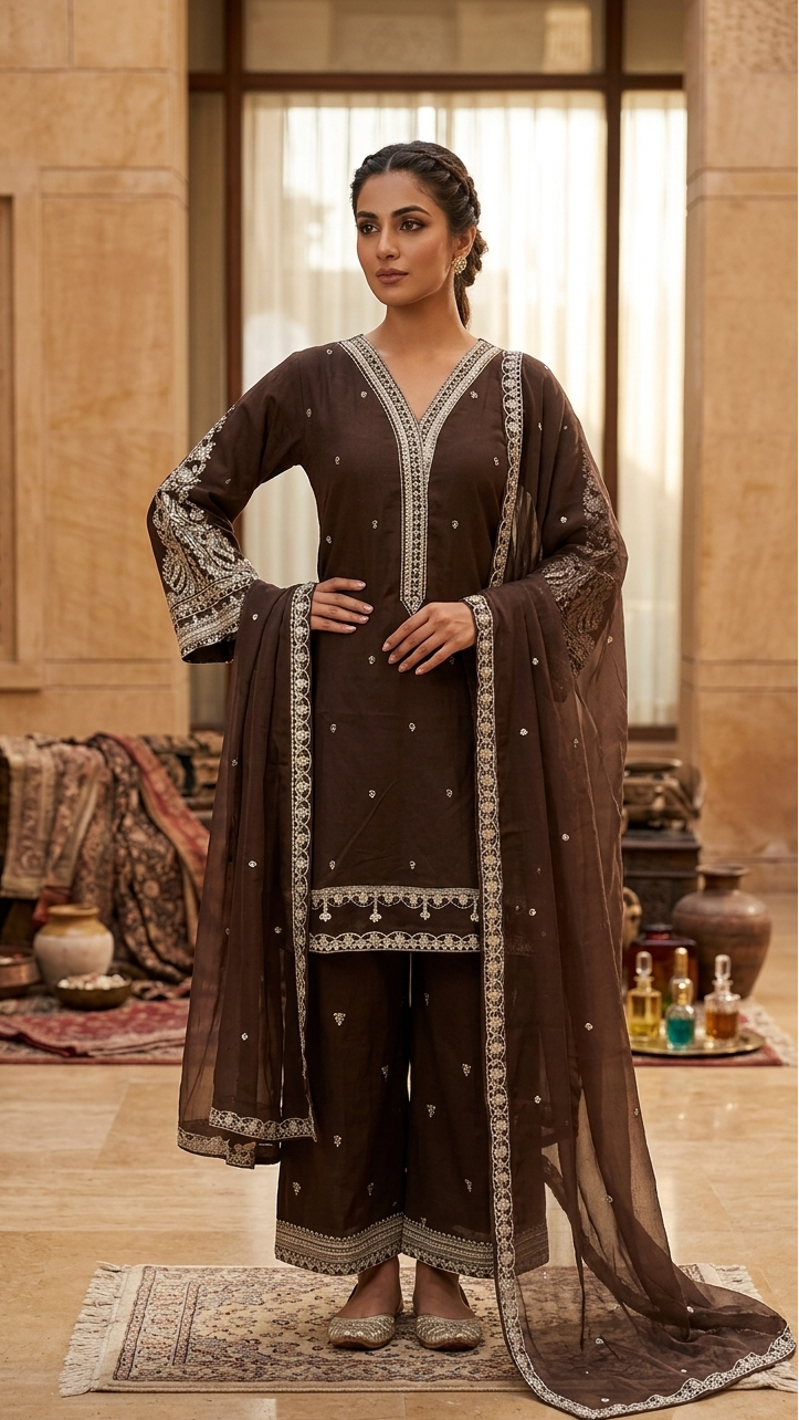 ZARQOON ELEGANCE COTTON SET MMG-1247