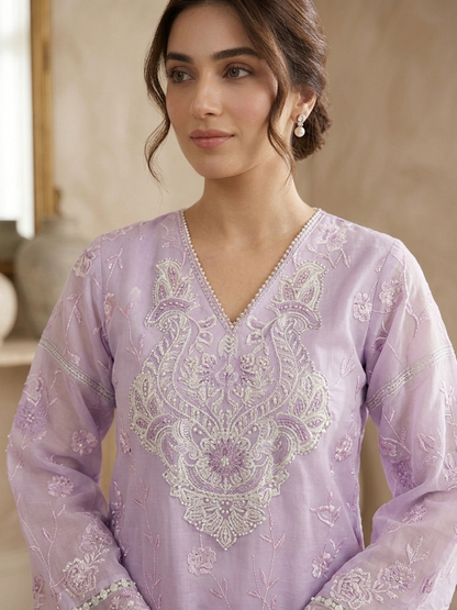 ZARISH ORGANZA ENSEMBLE MMG-956