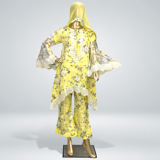 Lemon Color 2-Piece Suit – Fresh & Stylish for Every Occasion MMG-38