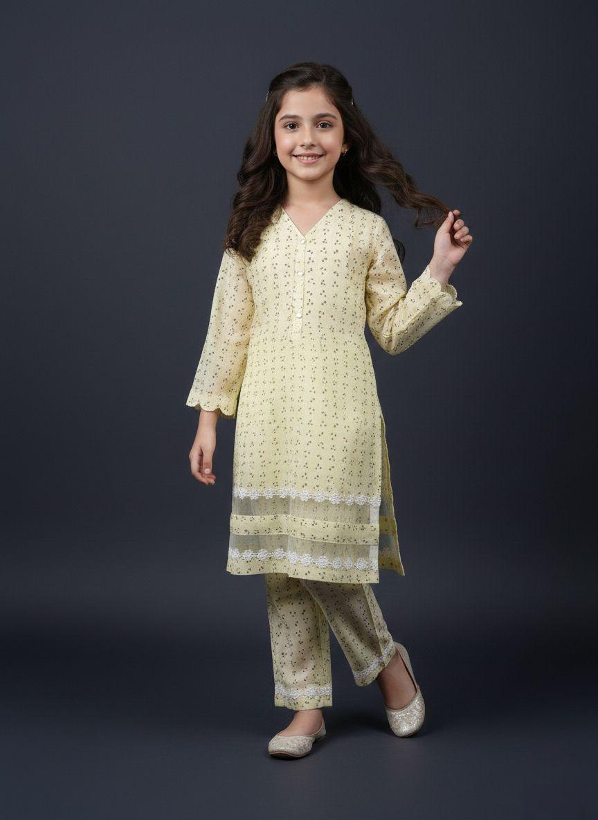 SWISS LAWN KIDS WEAR KURTA Set MMG-212 – 6 Piece Combo (6 to 14 Years)