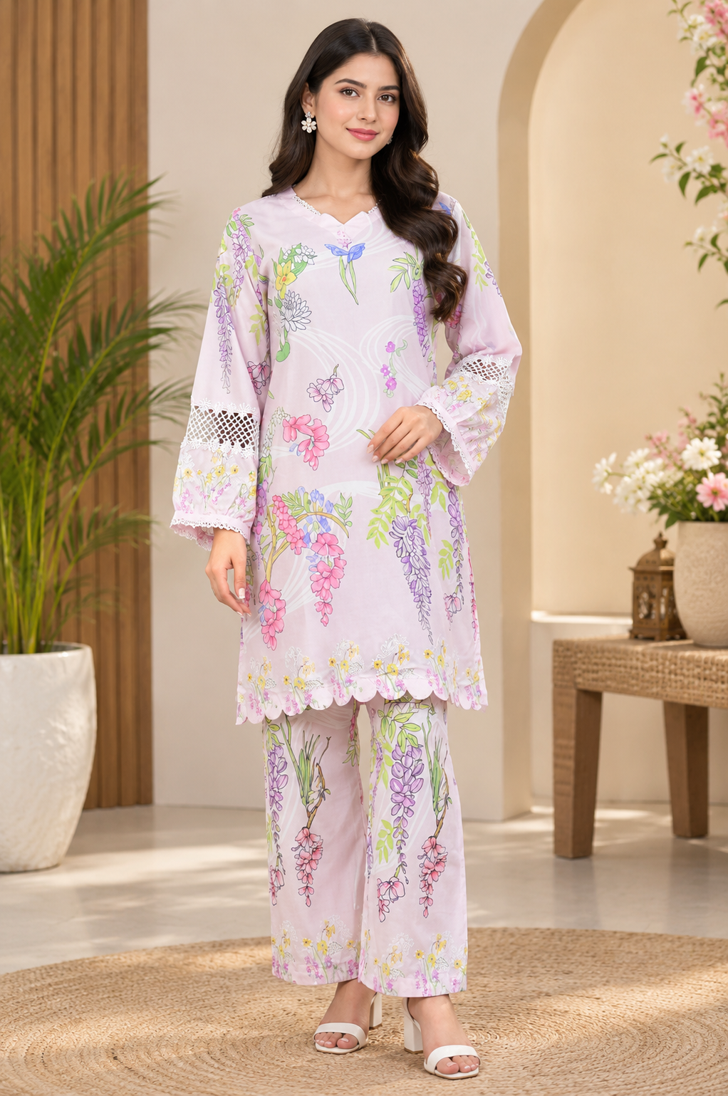 Rang-e-Boski — Digital Printed 2-Piece Kurta Set