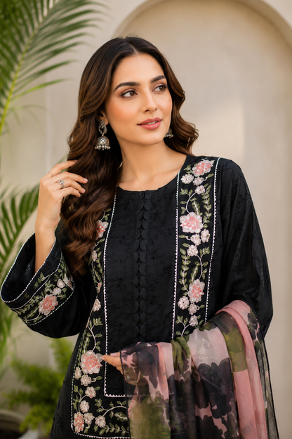 NAQSH E NOOR CHIKANKARI SET MMG-1296